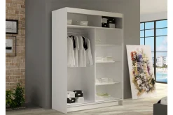 Estella Garderobe med Speil 120x200 cm