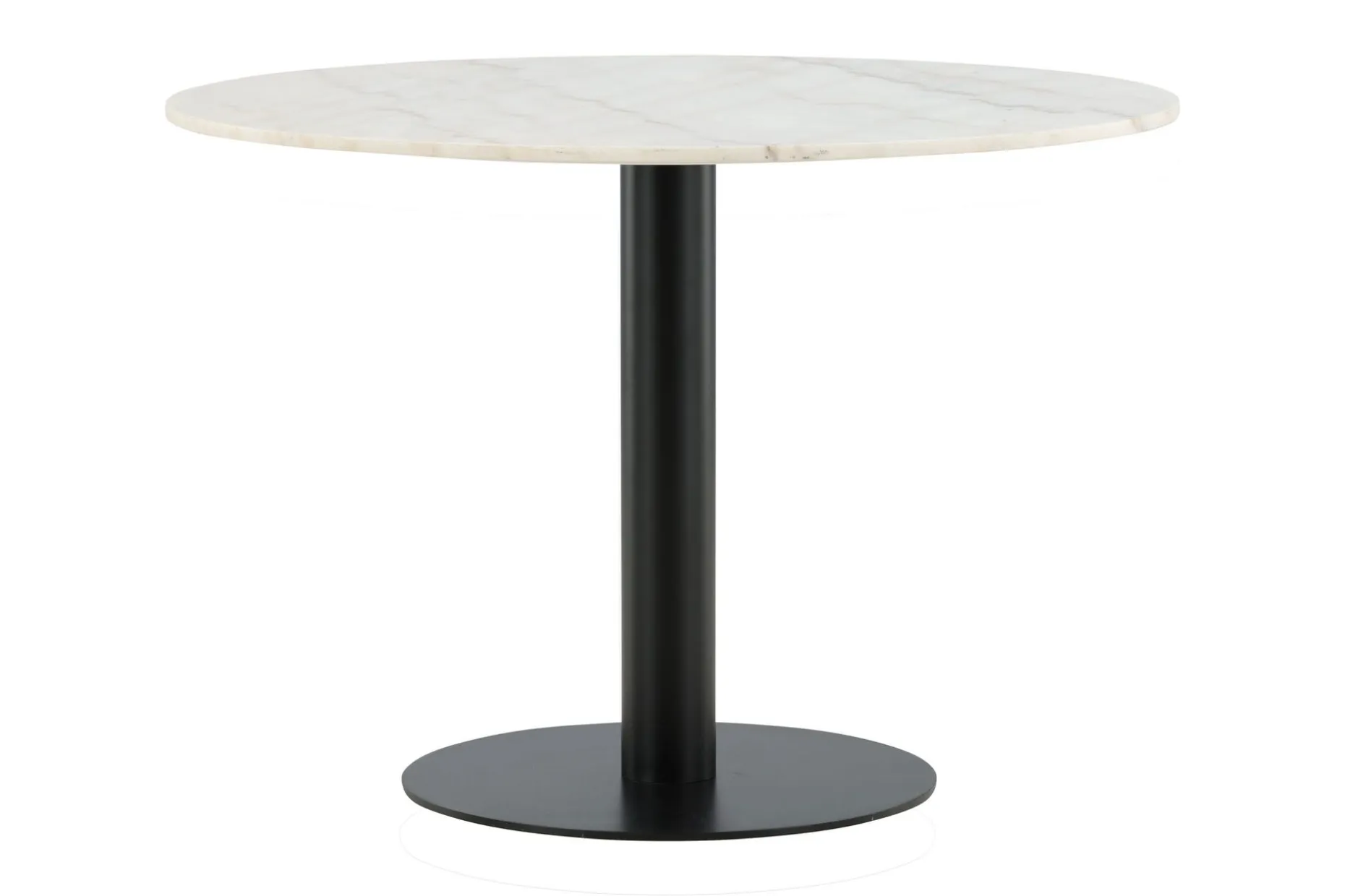 Estelle Spisebord 106 cm Rundt Marmor
