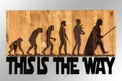 Evolution Veggdekor