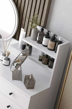 Fabrony sminkebord med speil 90 cm