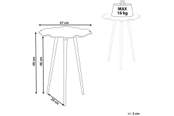 Fedor Sidebord 37 cm