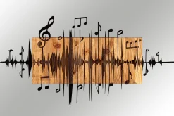 Feel the Rhythm Veggdekor