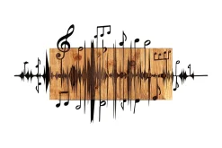 Feel the Rhythm Veggdekor