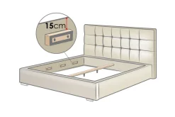 Fema Madrass 200x90x18 cm