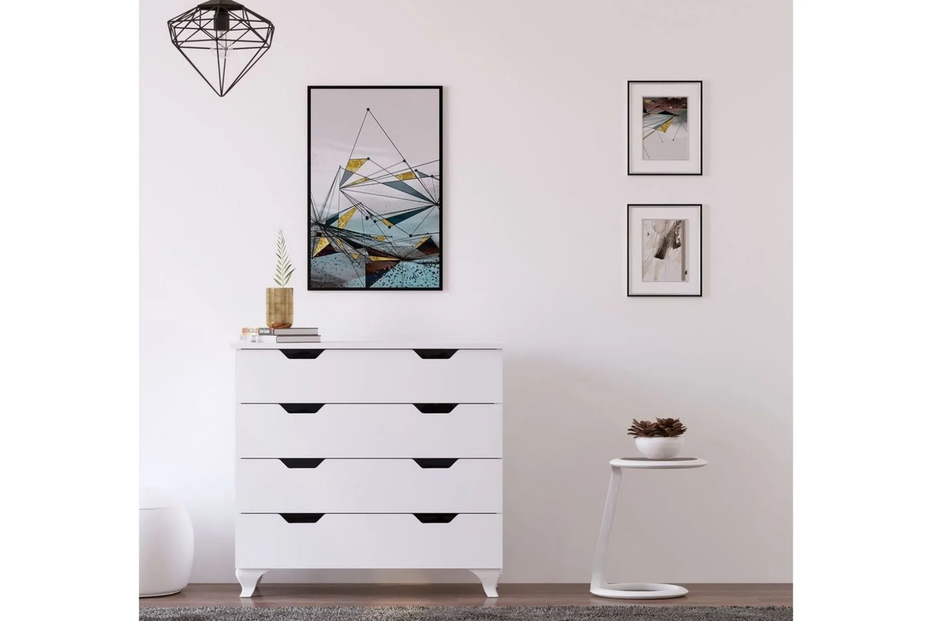 Feylor Hjørnekommode 86 cm