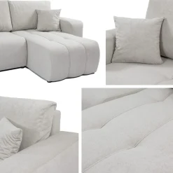 Flo Sovesofa med sjeselong 3-seter
