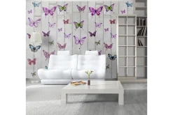 Fototapet Butterflies And Concrete 50x1000
