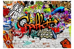Fototapet Fargerik Graffiti 250x175