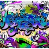 Fototapet Graffiti Violet Theme 400x280