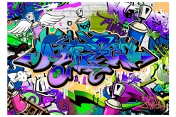 Fototapet Graffiti Violet Theme 400x280
