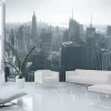 Fototapet NYC Tegn på En Farget Bakgrunn 250x193