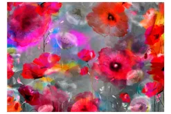 Fototapet Painted Poppies 400x280