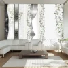 Fototapet Parade Of Orchids In Shades Of Grey 150x105