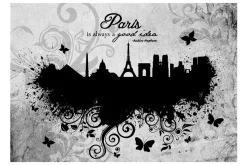 Fototapet Paris Is Always A Good Idea B&W 150x105