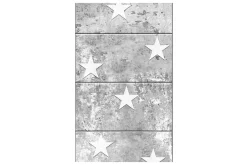 Fototapet Stars On Concrete 50x1000