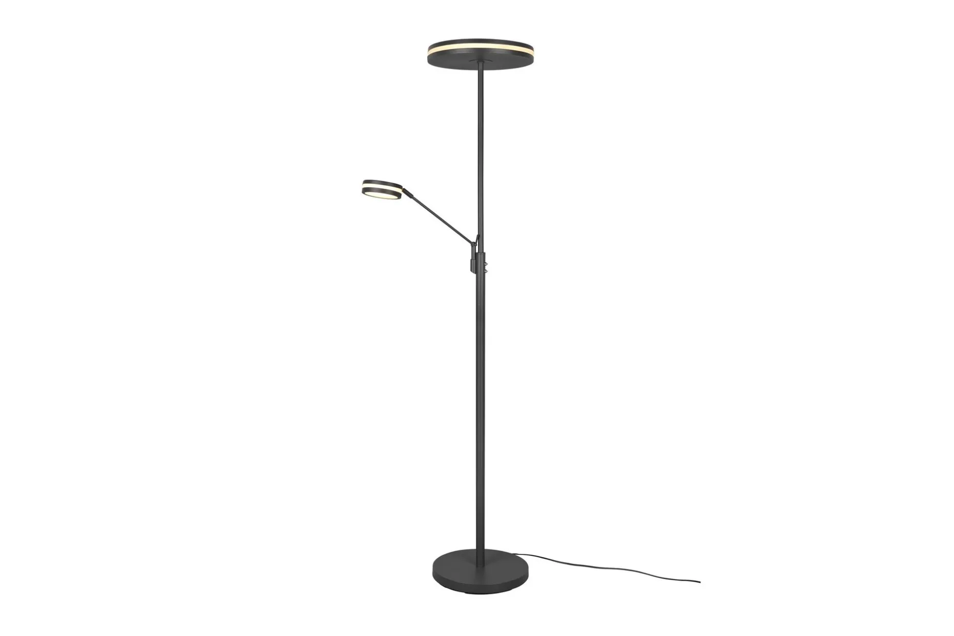 Franklin LED-Gulvlampe Uplighter Antrasitt