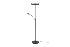 Franklin LED-Gulvlampe Uplighter Antrasitt