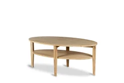 Freemont Ovalt Sofabord 120x60 cm i heltre