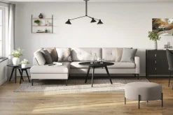 Frillestad 4-seter sofa med sjeselong venstre