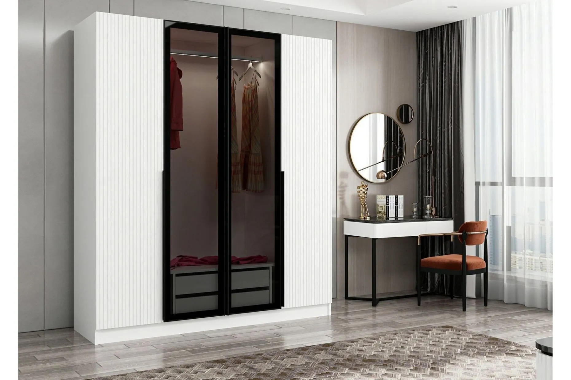 Fruitland Garderobe 180 cm