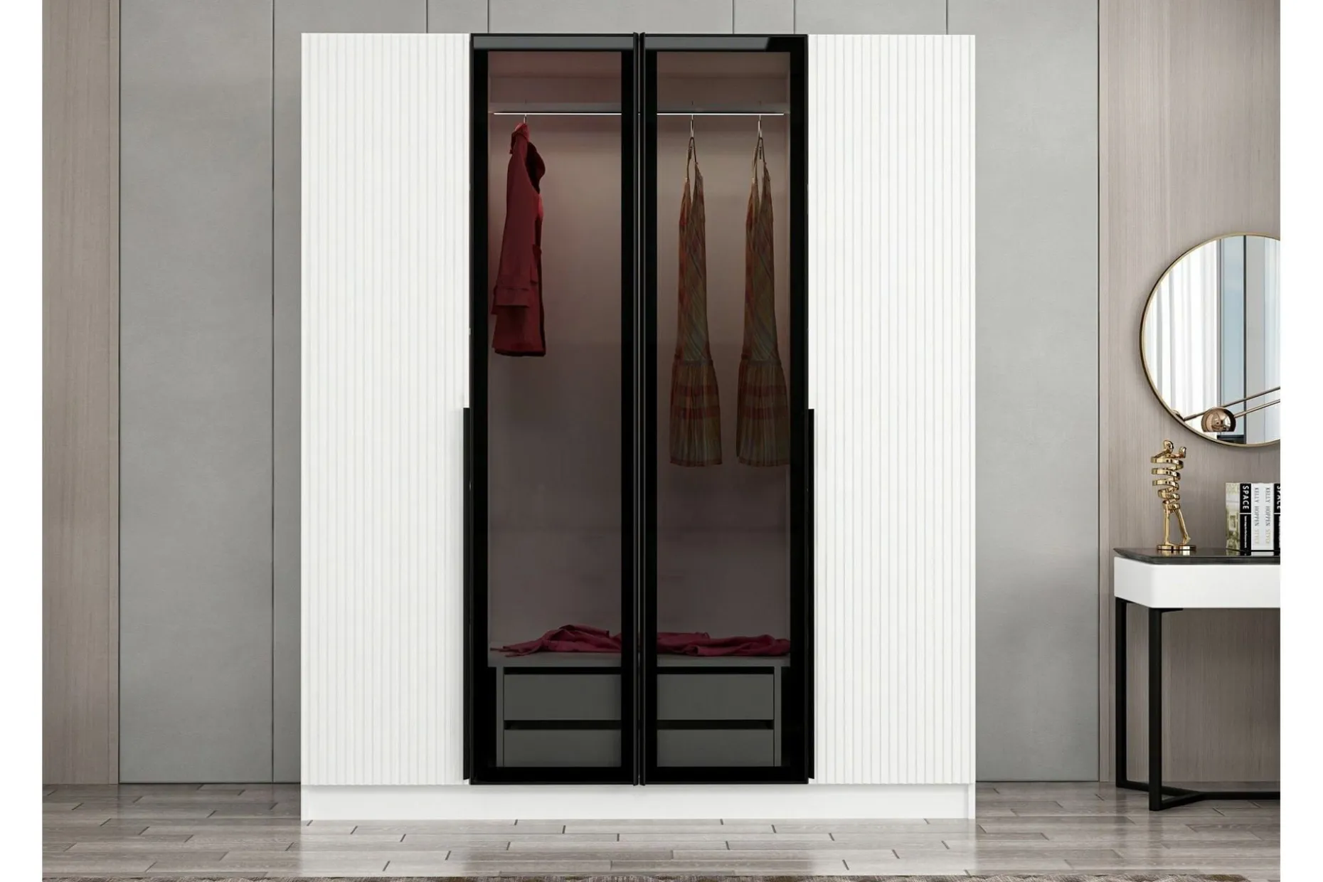 Fruitland Garderobe 180 cm