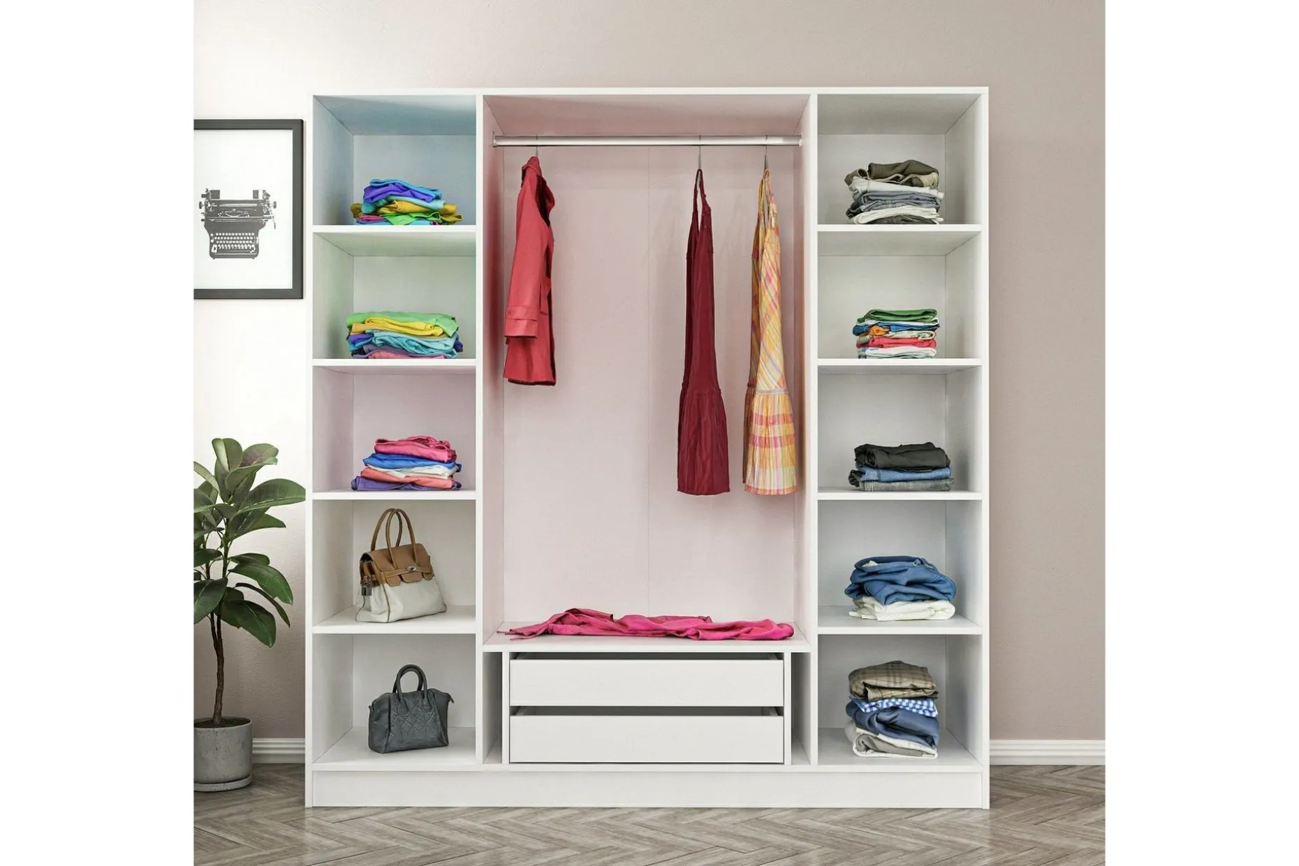 Fruitland Garderobe 180 cm