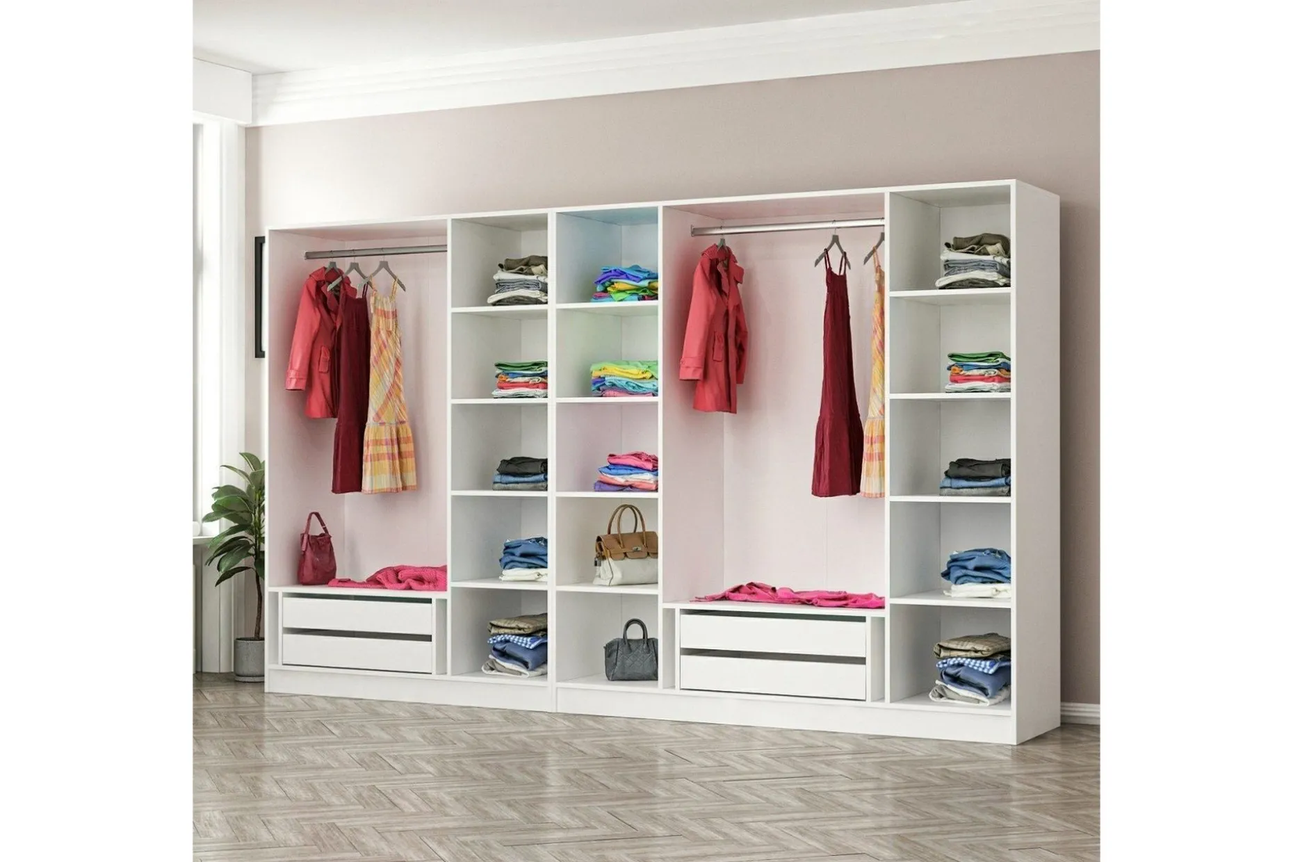 Fruitland Garderobe 315 cm