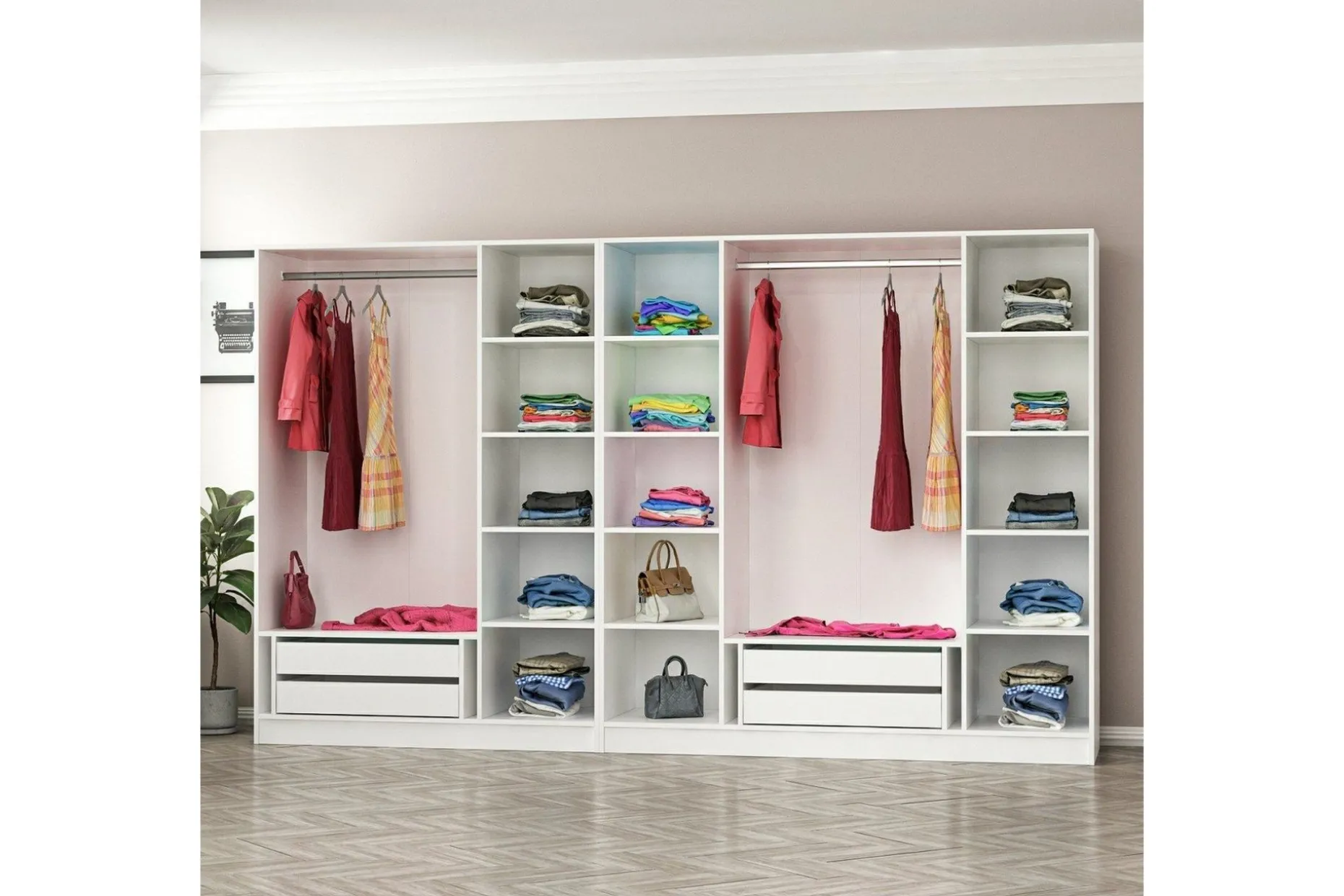 Fruitland Garderobe 315 cm