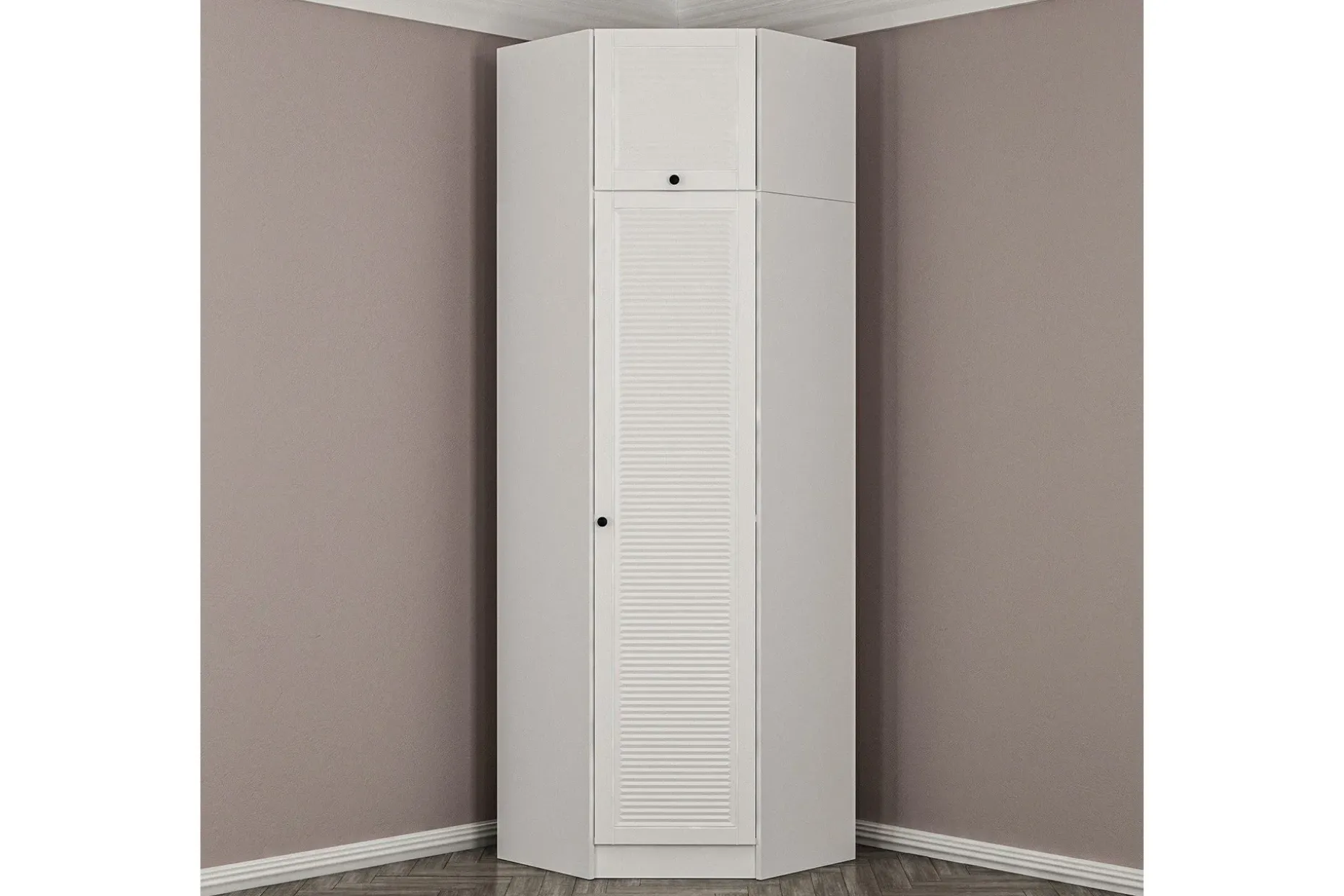 Fruitland Hjørnegarderobe 74 cm