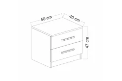Fruitland Nattbord 50 cm