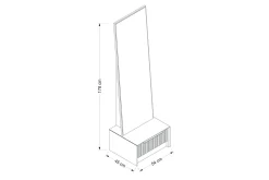 Fruitland Sminkebord 54 cm