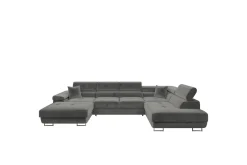 Gabina Sofa med Divan og Sjeselong 4-seter