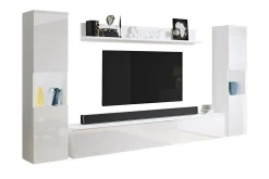 Galbally Möbelset För Vardagsrum White