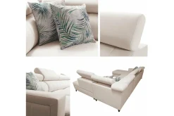 Galbally 5-sits Hörnbäddsoffa Beige