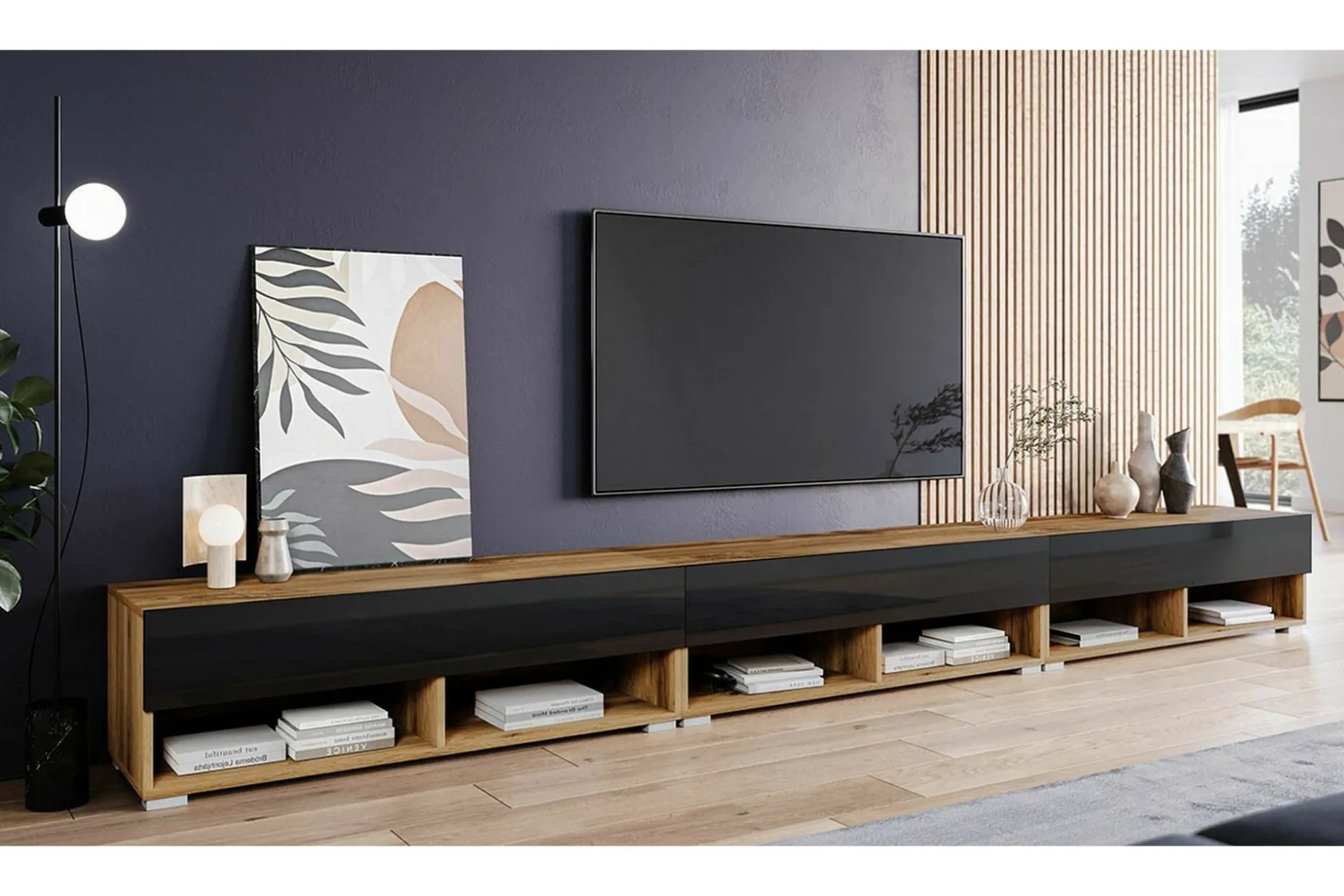 Galbally Tv-skåp 300 cm Brown