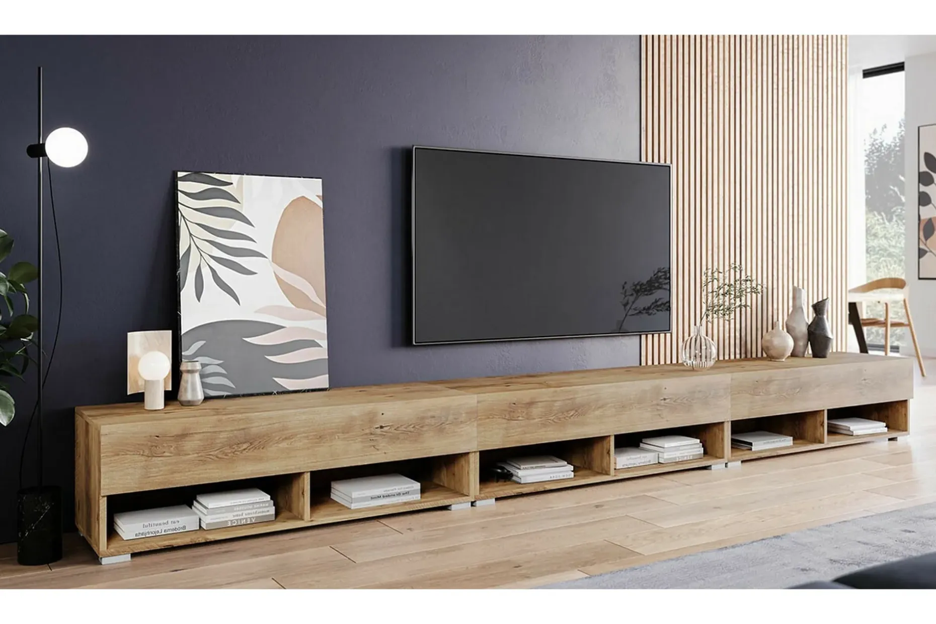 Galbally Tv-skåp 300 cm Brown