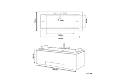 Galley Boblebadekar 170 cm
