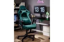 Gamingstol Warrior Grønn/svart