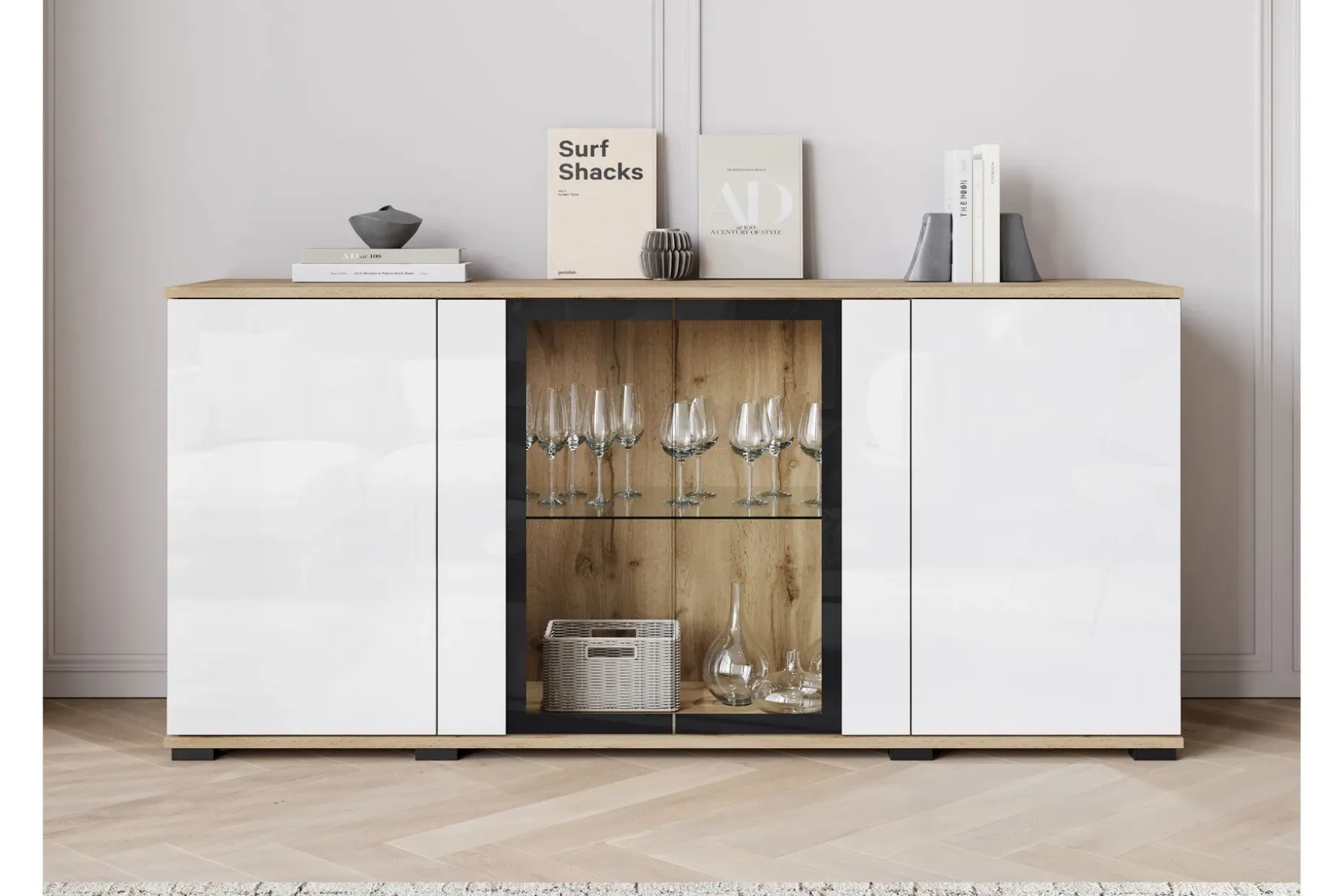 Gammel Skjenk 150x40 cm