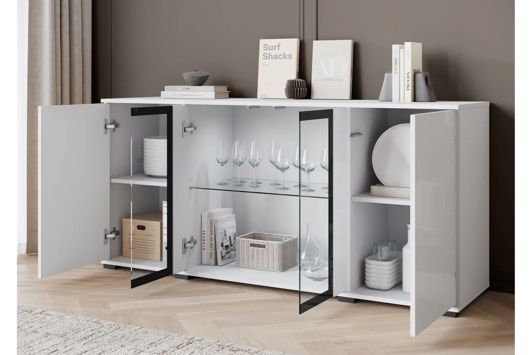 Gammel Skjenk 150x40 cm