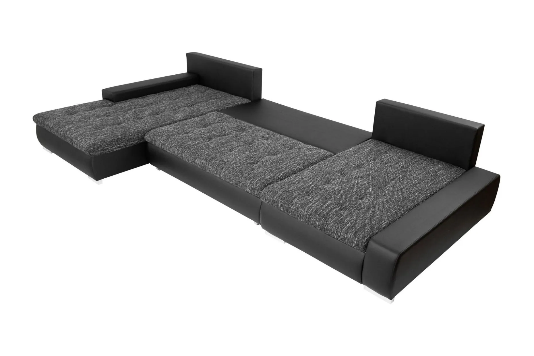 Gammel Sovesofa Dobbel Divan 4-Seter