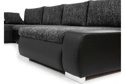 Gammel Sovesofa Dobbel Divan 4-Seter