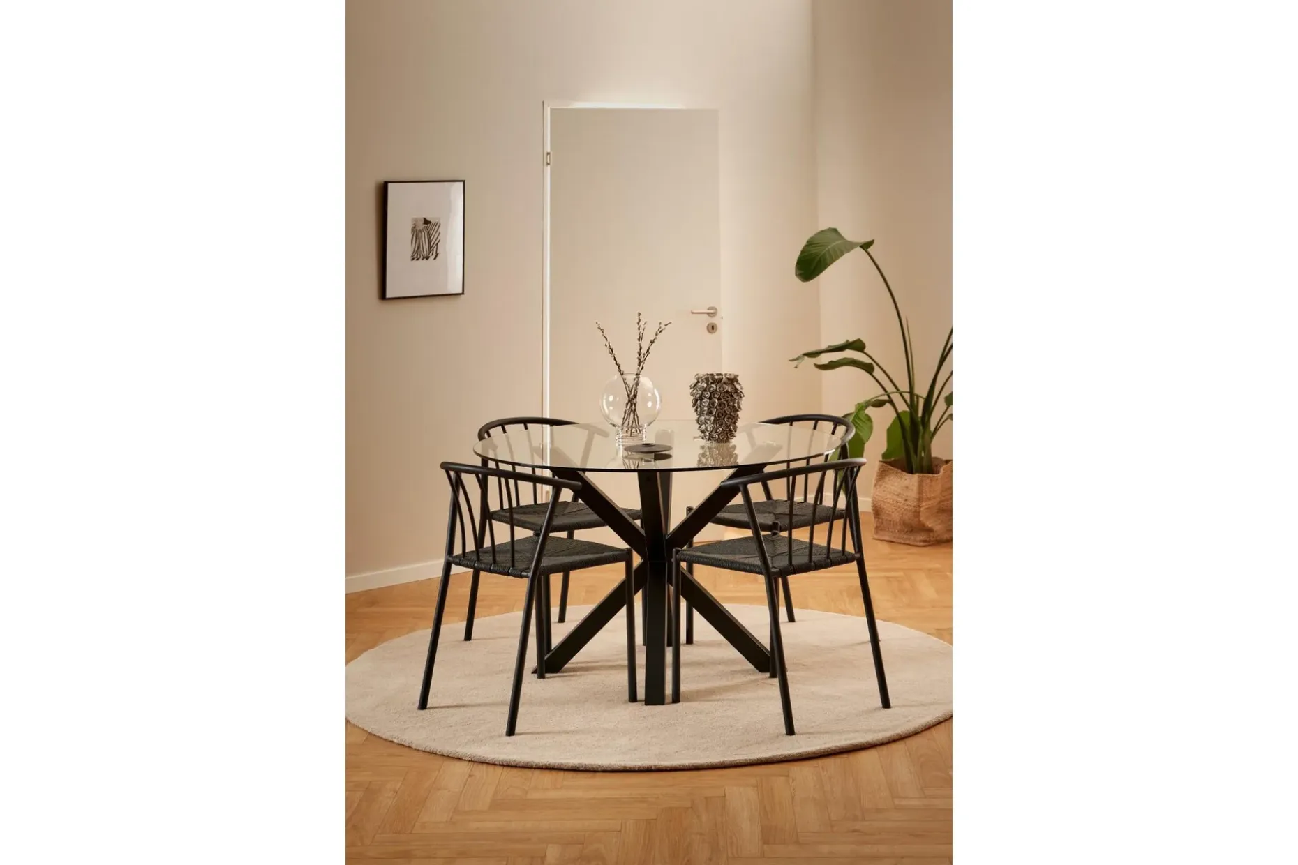 Ganesh Spisebord 119 cm Rundt