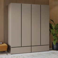 Garderobe Cross S 4 Dører med 2 Skuffer