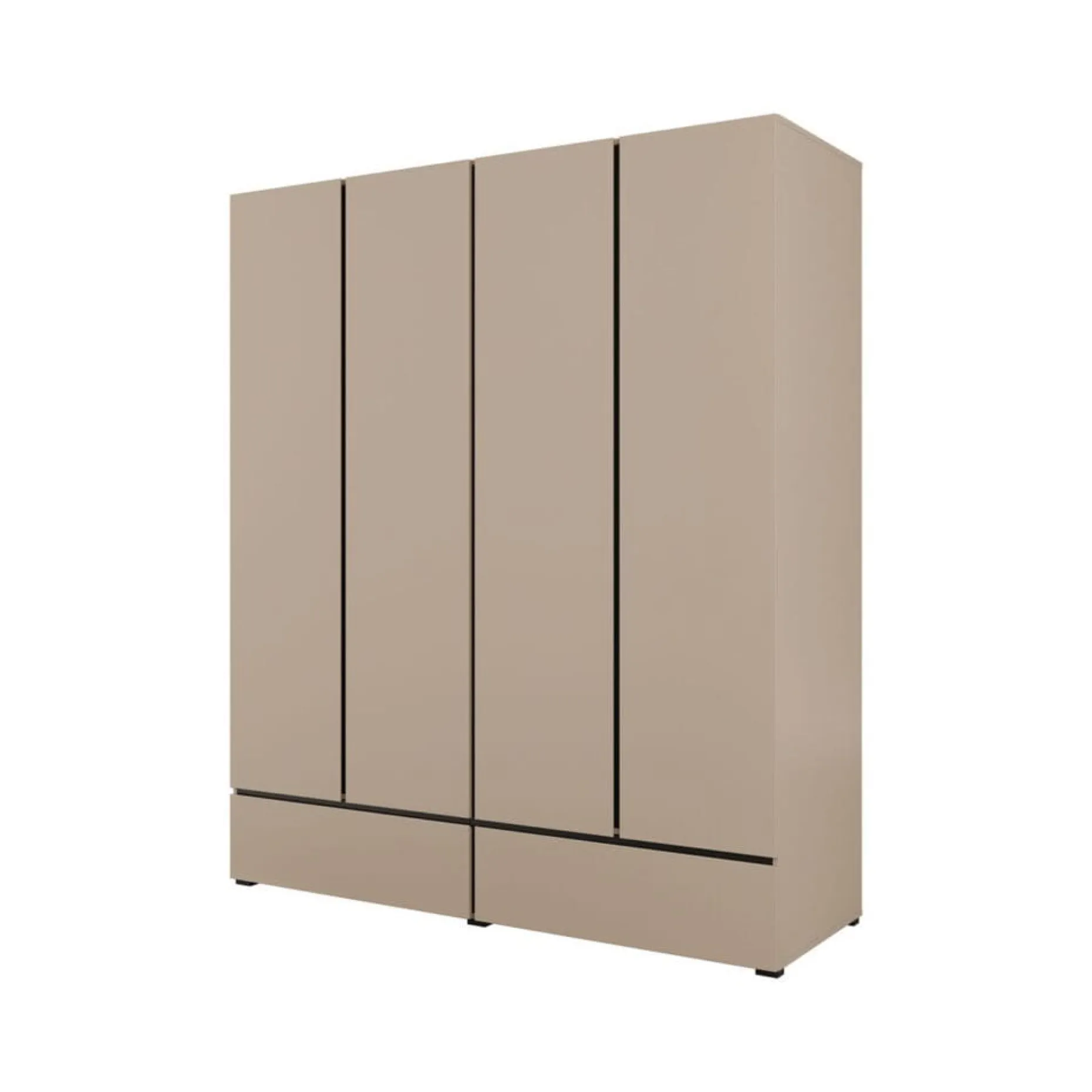 Garderobe Cross S 4 Dører med 2 Skuffer