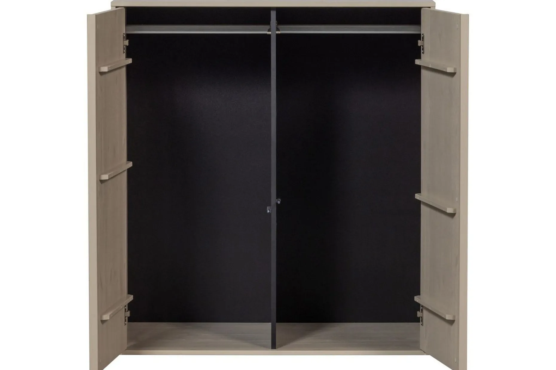 Garderobe Daglig 110x100 cm, Doble dører