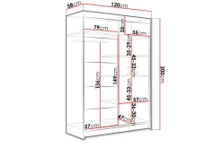 Garderobe + LED