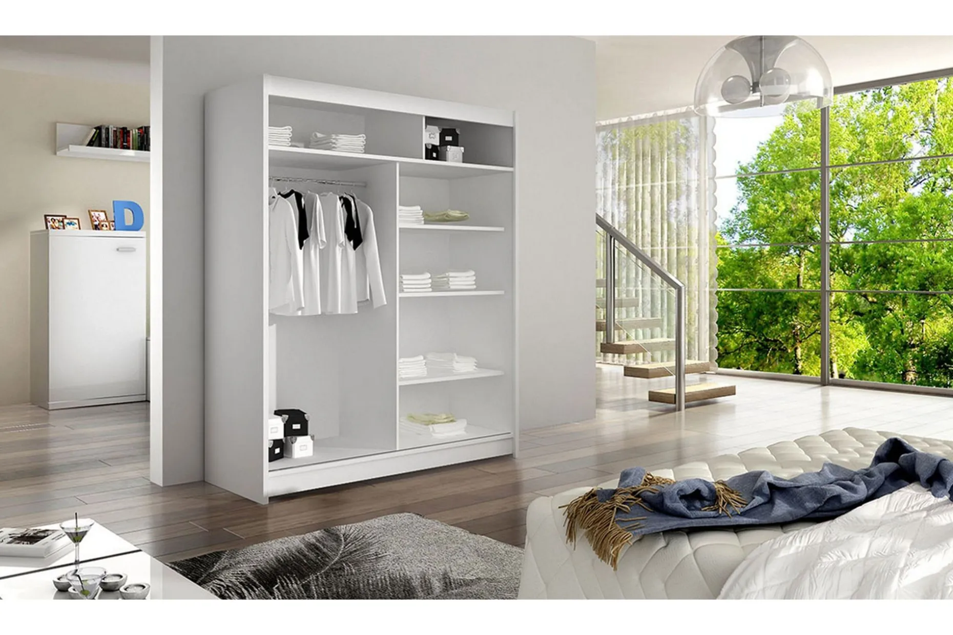 Garderobe + LED