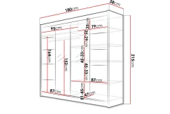 Garderobe + LED