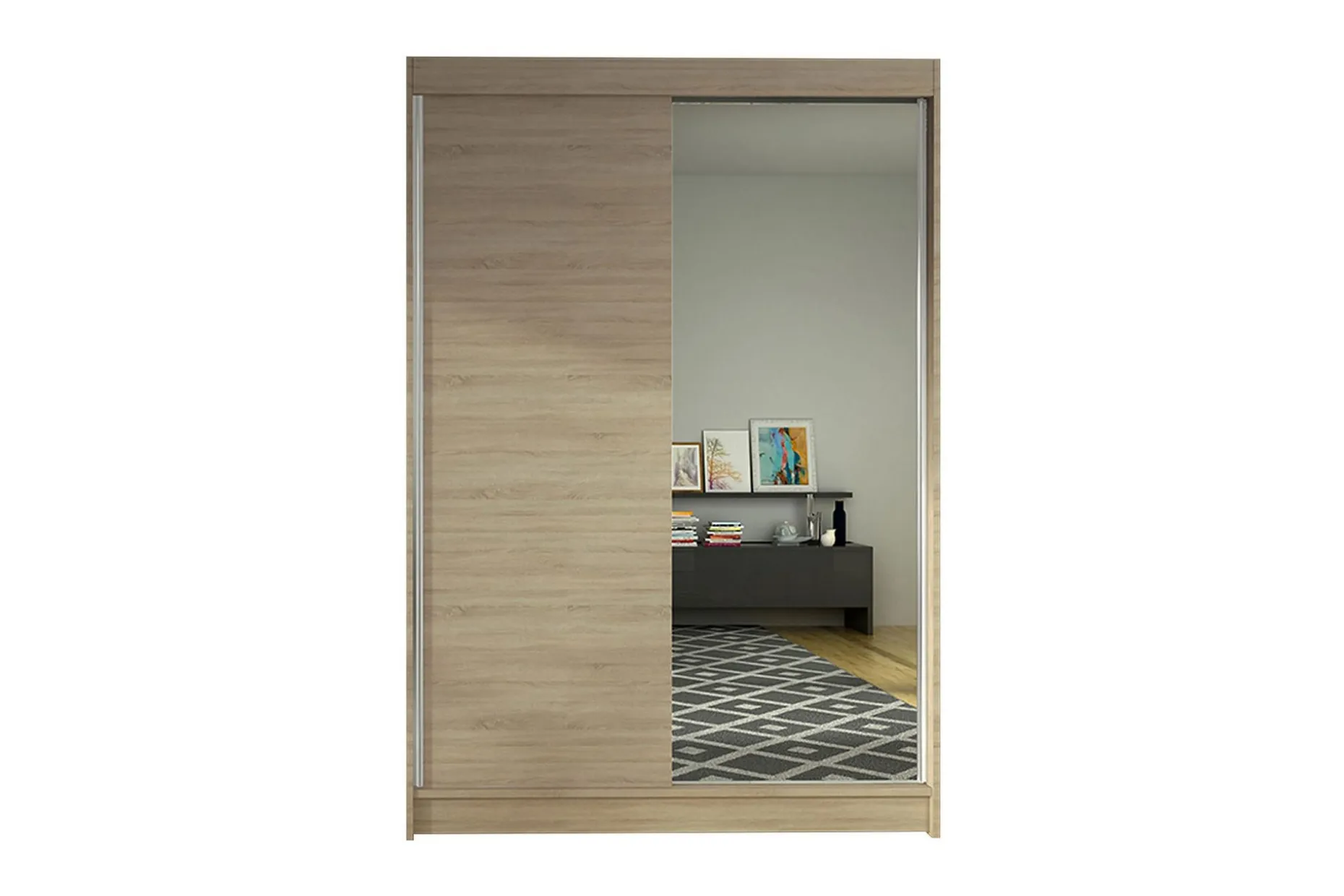 Garderobe Lino LED-belysning